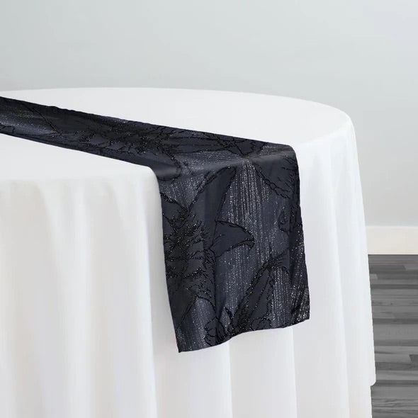 Black Table Runner