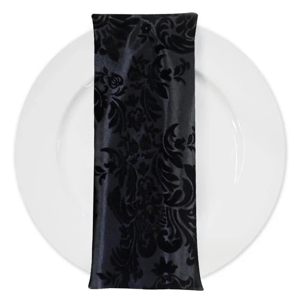 Black Table Napkin for Dinner