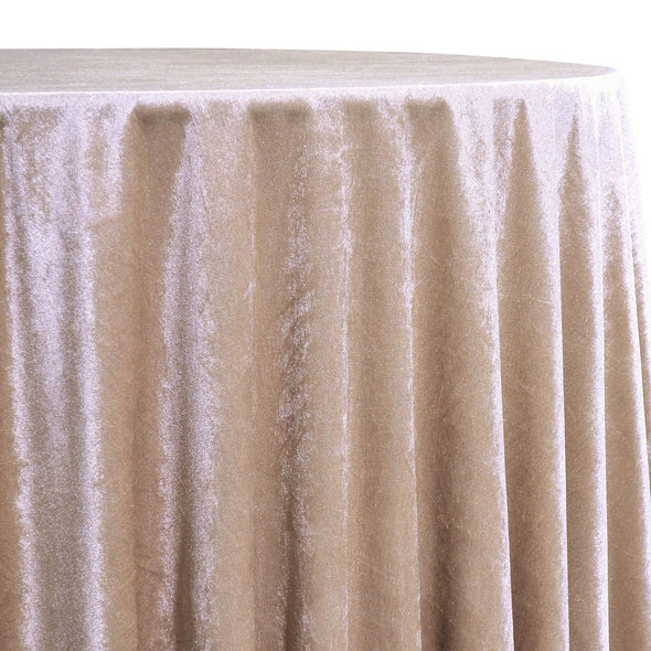 Champagne and Beige Tablecloth