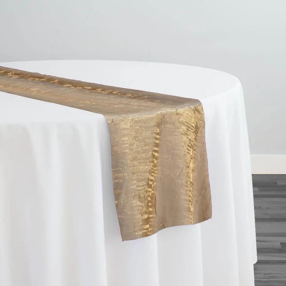 Champagne Beige Table Runner