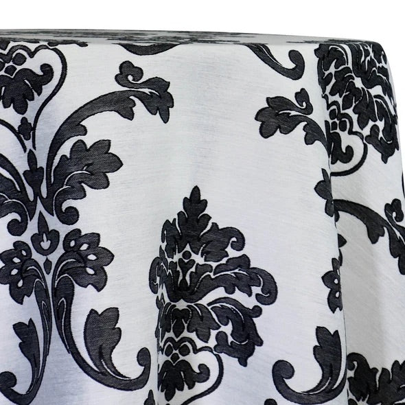 Black and White Tablecloth
