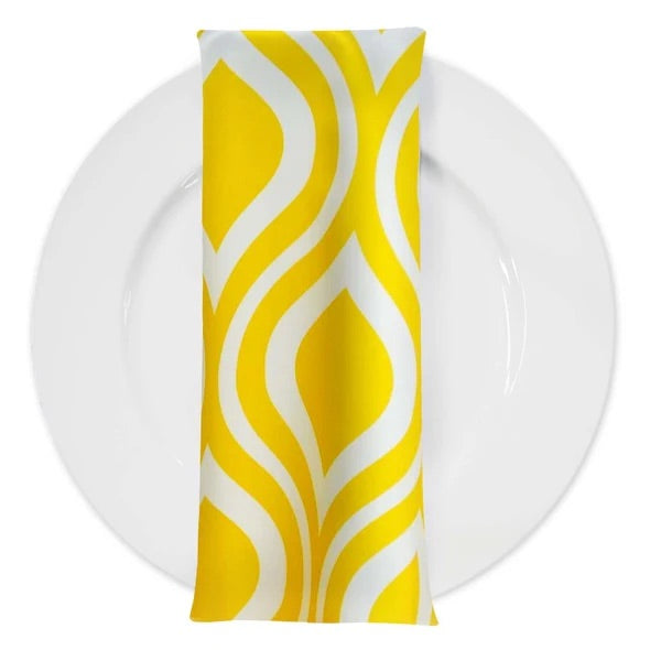 Buy Wholesale Table Dinner Napkins in Yellow