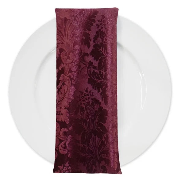 Burgundy Table Napkin for Dinner