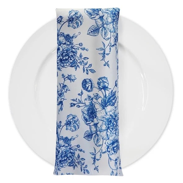 French Toile Table Napkins