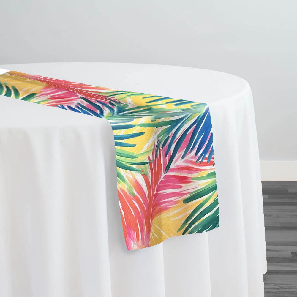 Multi Color Table Runner