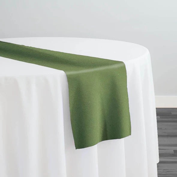 Olive Willow Green Table Runner