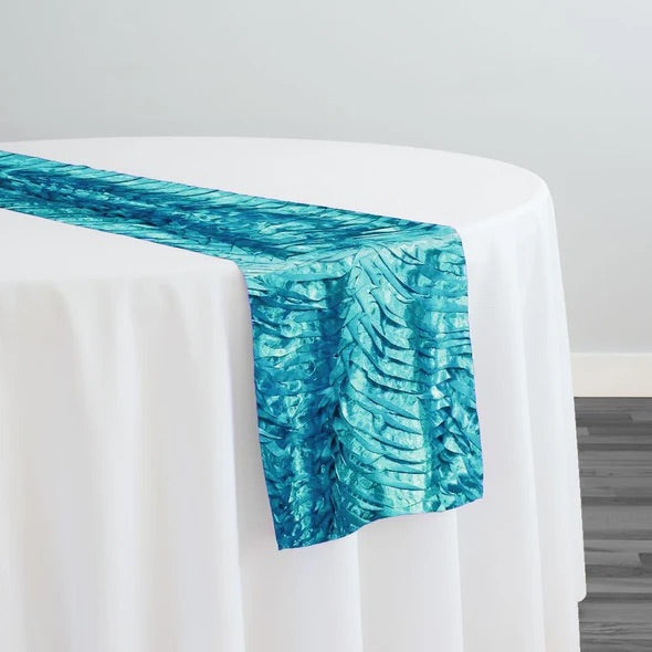 Turquoise Teal Table Runner