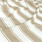 Taupe / White