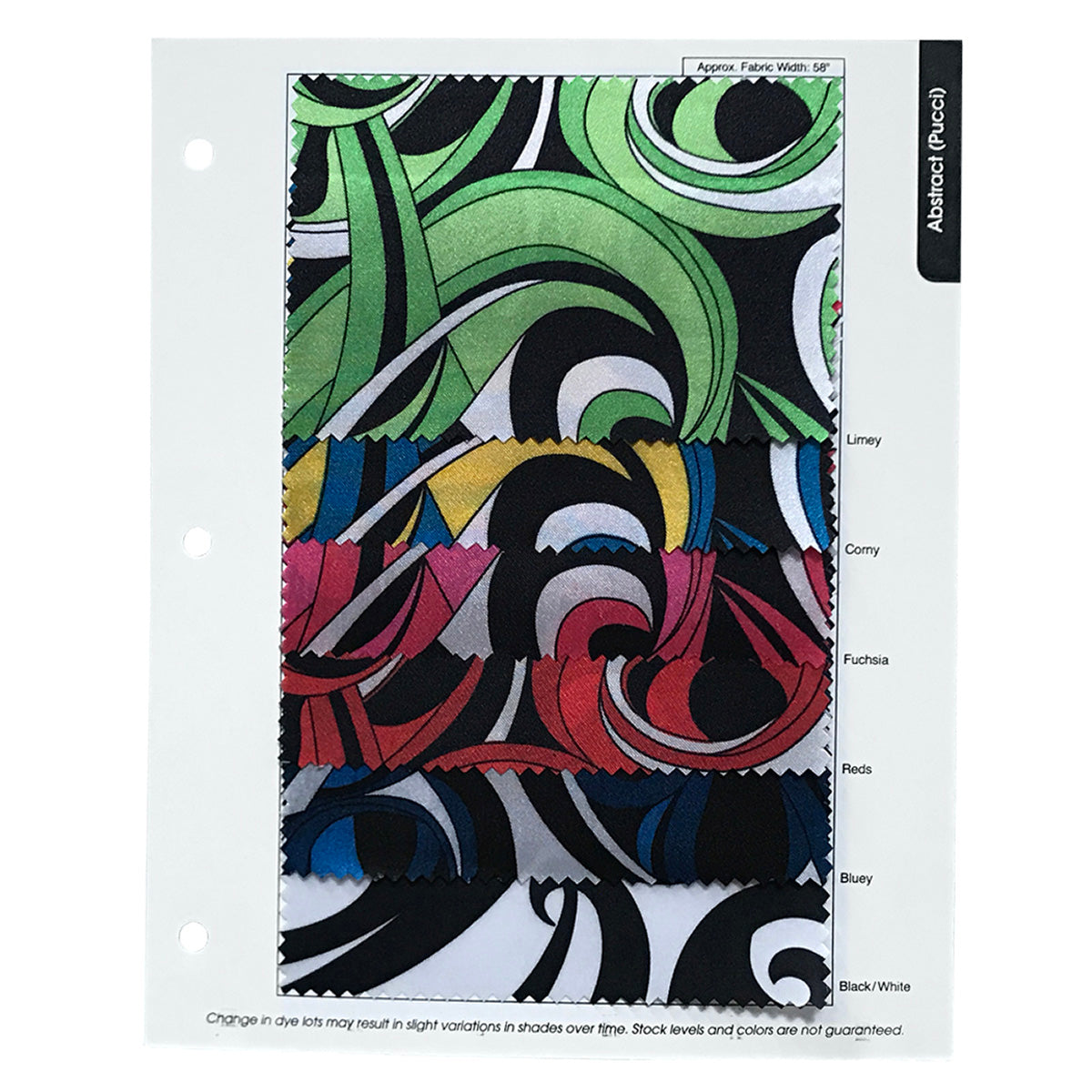 Abstract (Pucci) Table Napkin in Corny 04 Table Napkins Urquid Linen