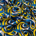 Abstract (Pucci) Table Runner in Corny 02 Table Runner Urquid Linen