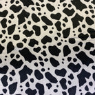 Animal Print Table Runner in Cow 02 Table Runner Urquid Linen