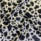 Animal Print Table Runner in Cow 02 Table Runner Urquid Linen