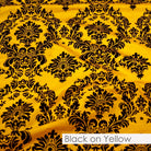 BLACK ON YELLOW