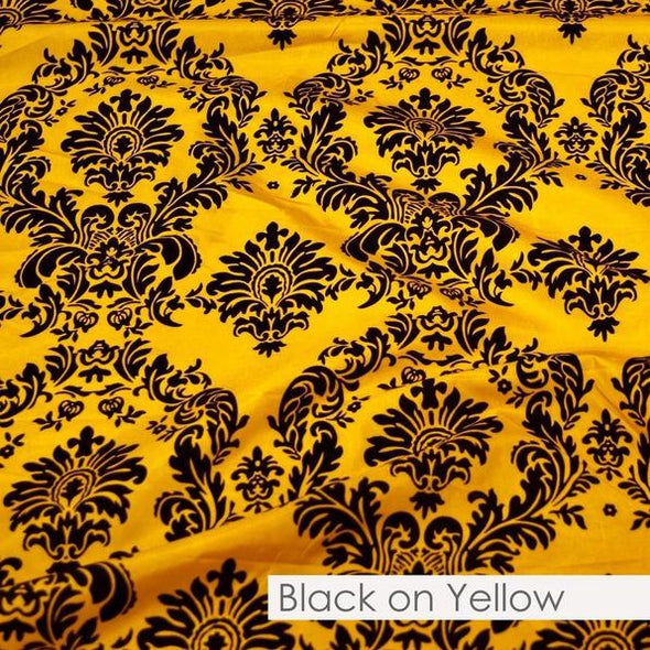 BLACK ON YELLOW
