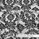 BLACK ON WHITE