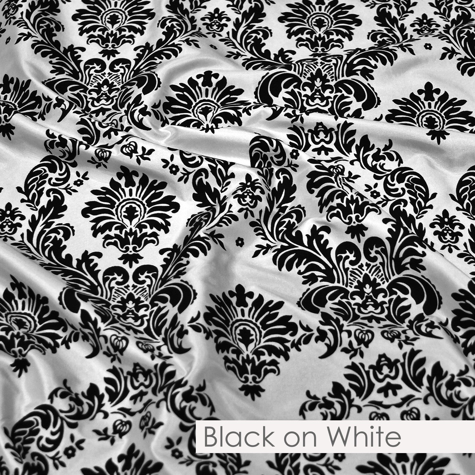 BLACK ON WHITE