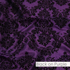 BLACK ON PURPLE