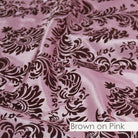 BROWN ON PINK