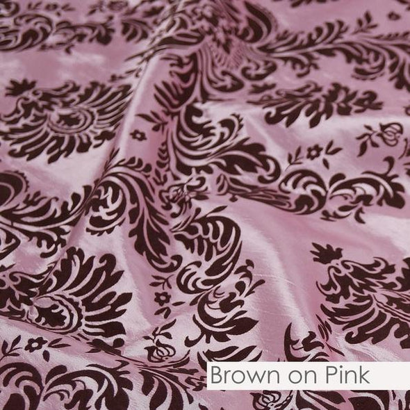 BROWN ON PINK