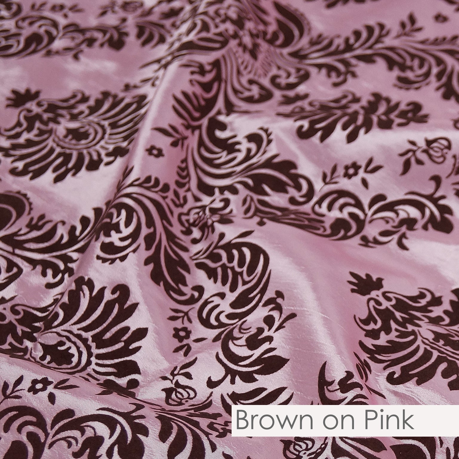 BROWN ON PINK