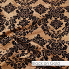 BLACK ON GOLD