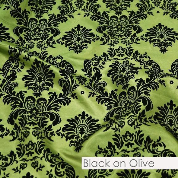BLACK ON OLIVE