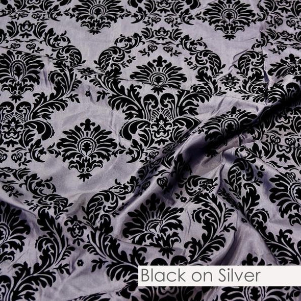 BLACK ON SILVER