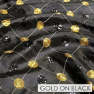 GOLD ON BLACK