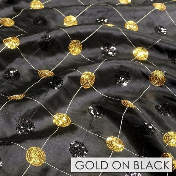GOLD ON BLACK