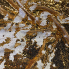 Gold and White