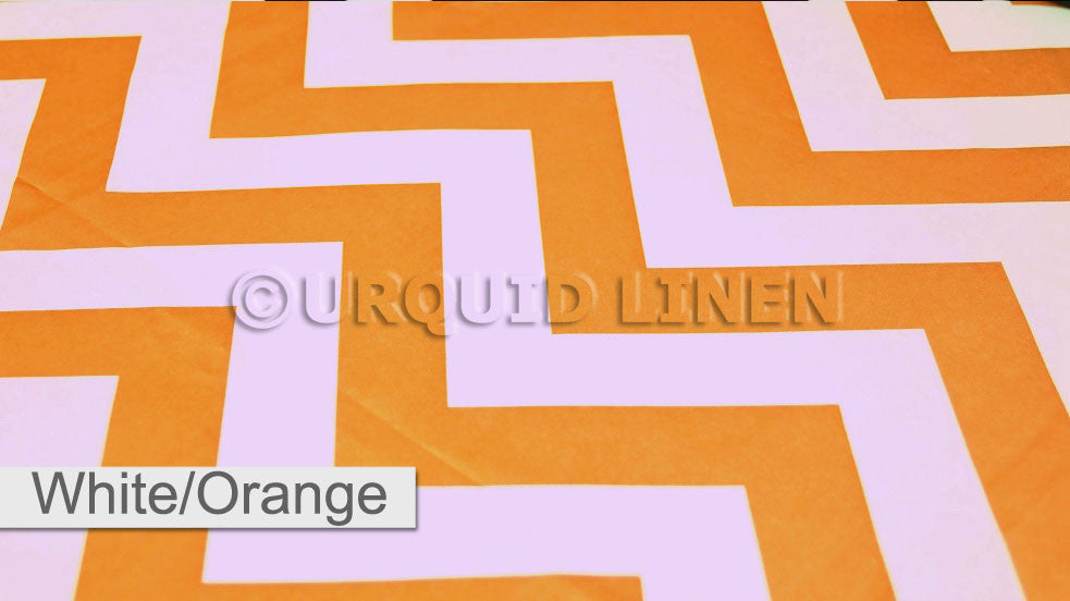 WHITE/ORANGE