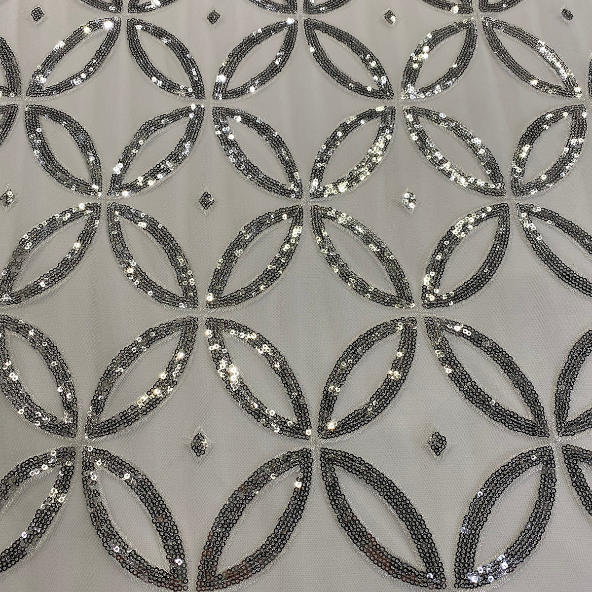 Silver and White