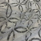 Silver and White