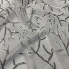 Silver and White