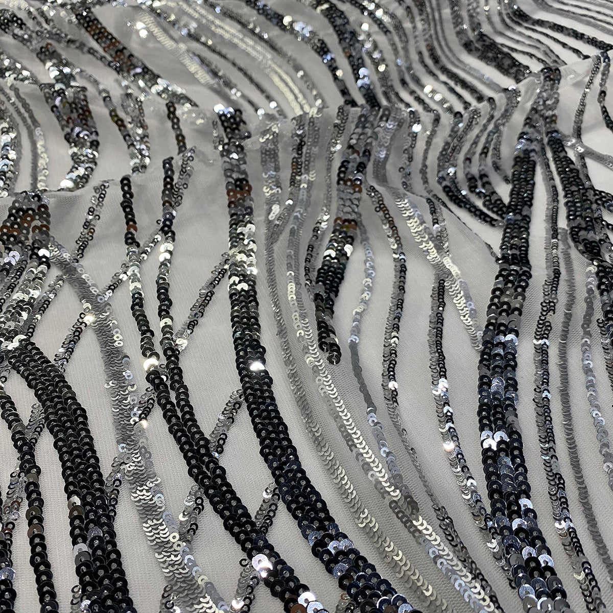 Silver and White