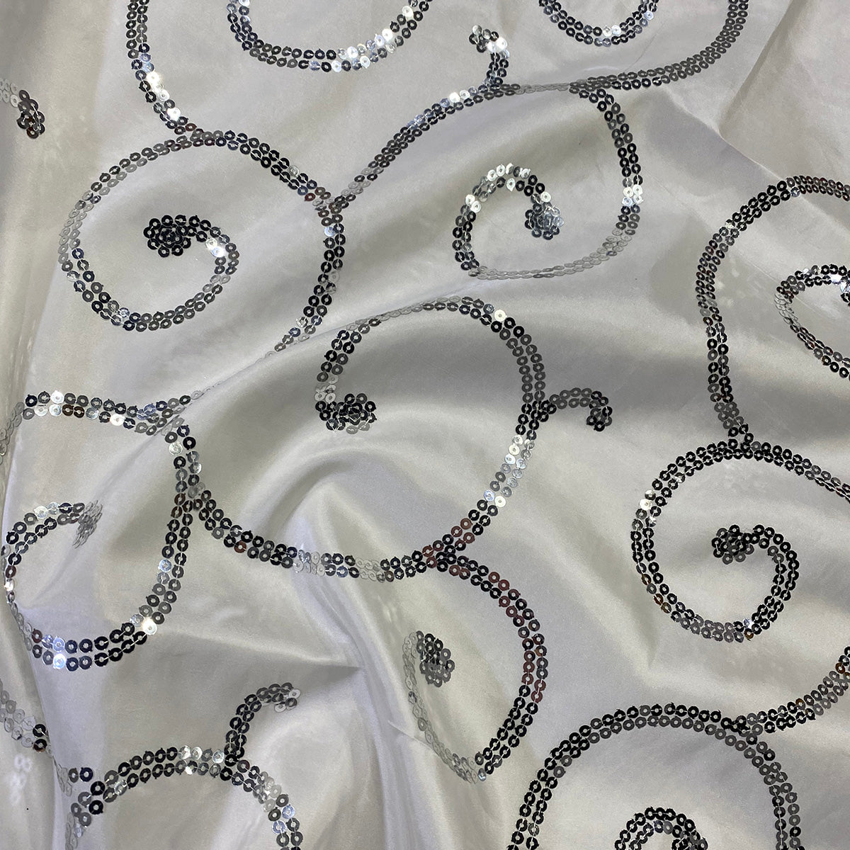 Silver and White
