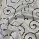 Silver and White
