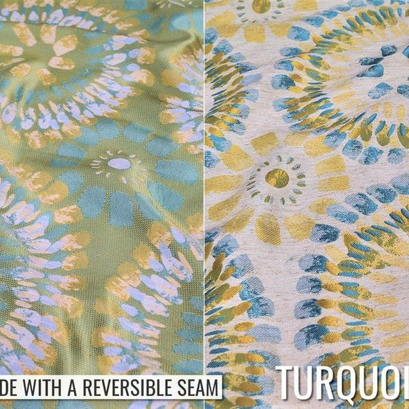 TURQUOISE / YELLOW